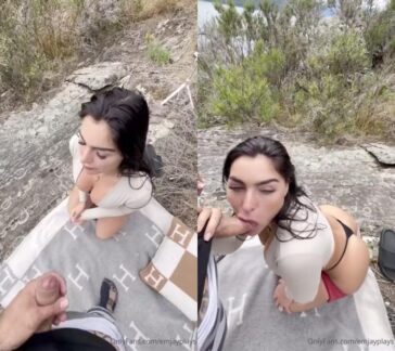 emily rinaudo outdoor pov blowjob onlyfans video leaked yhcopn 364x324 1