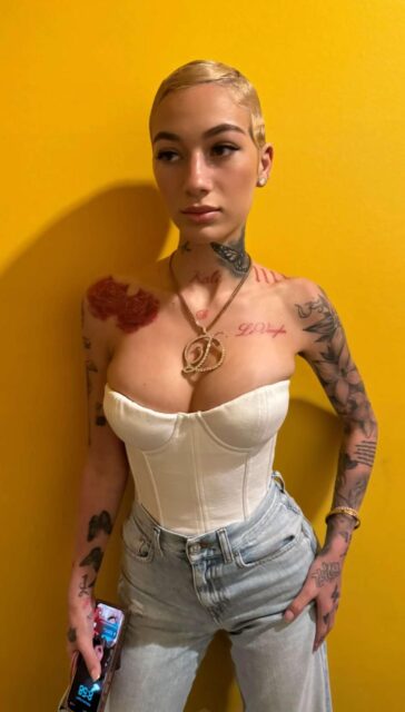 bhad bhabie sexy tight corset cleavage onlyfans set leaked ovqlgf 364x640 1