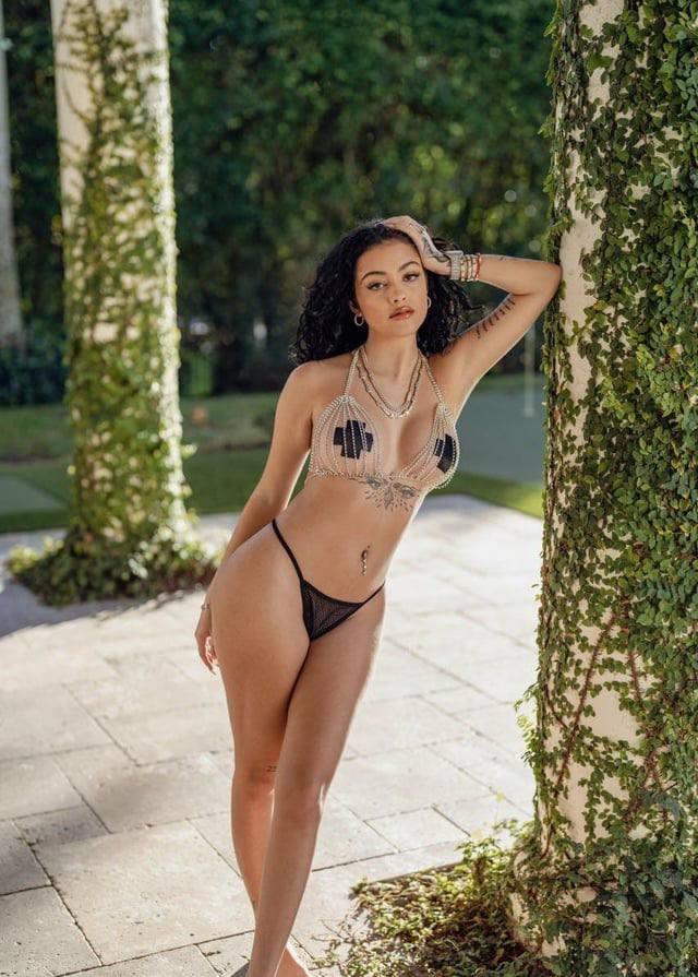 malu trevejo nude nipple pasties onlyfans set leaked kuktve