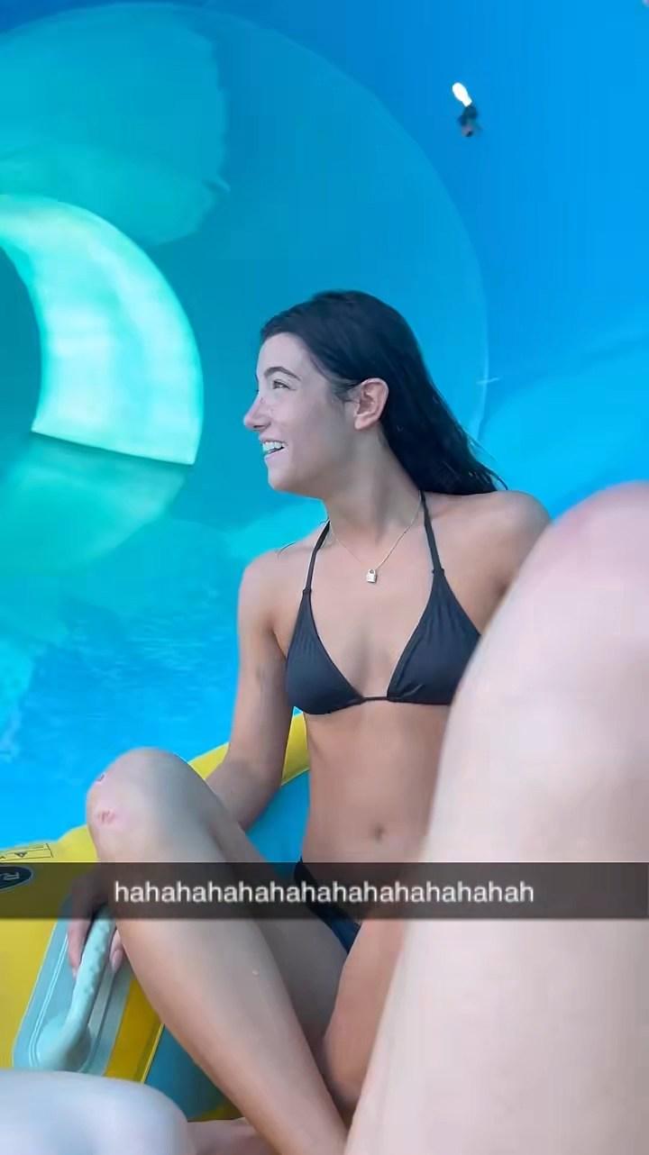 charli damelio bikini waterpark video leaked tzjgbf