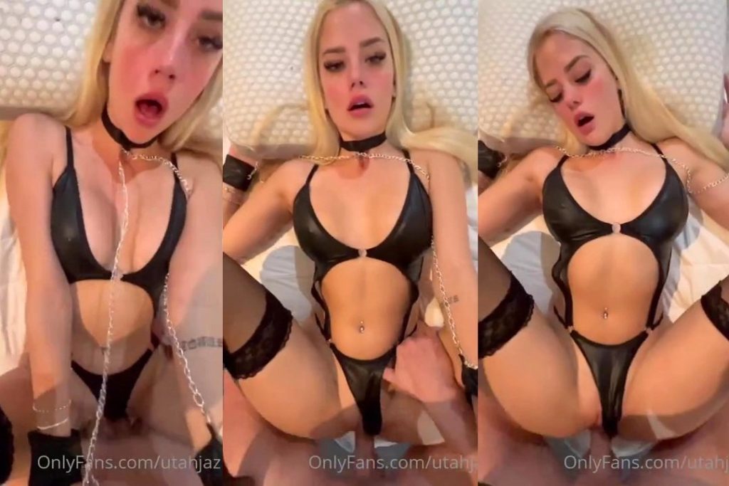 utahjaz black lingerie best hardcore fuck video leaked 1024x683 1